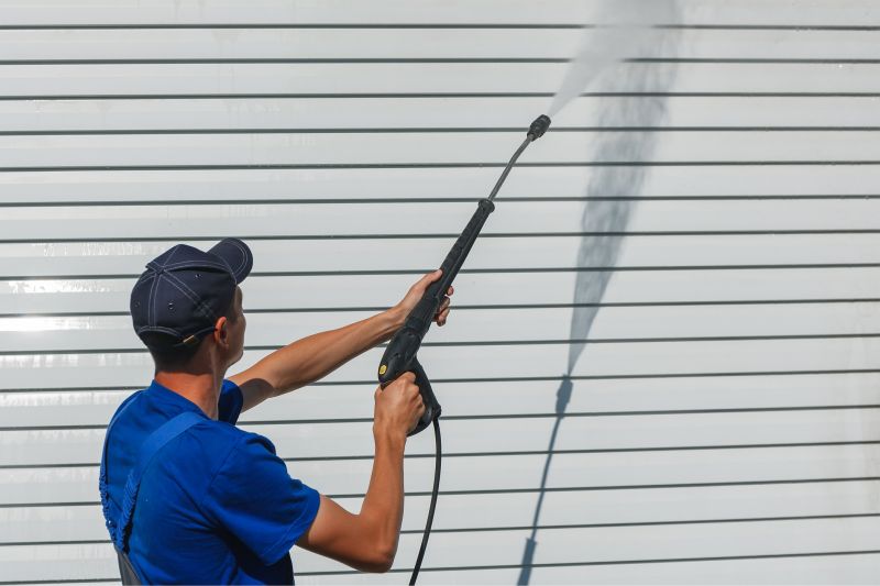 Technicians Performing Powerwashing