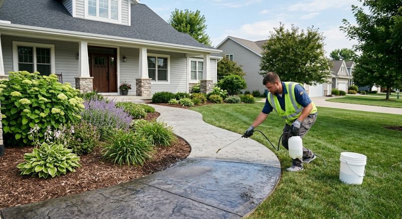 Stamped Concrete Sealing in Gig Harbor, WA